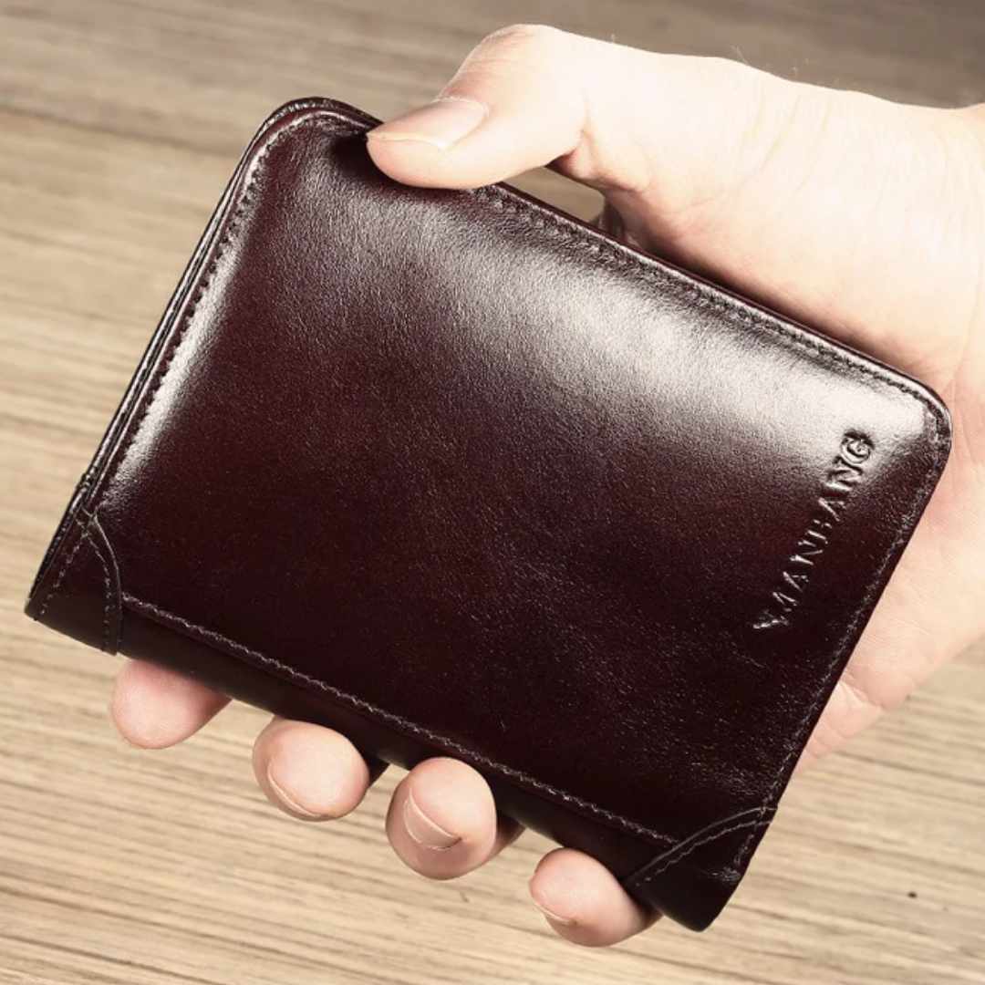 Carteira Masculina Estilo Clássico - Modelo 2025