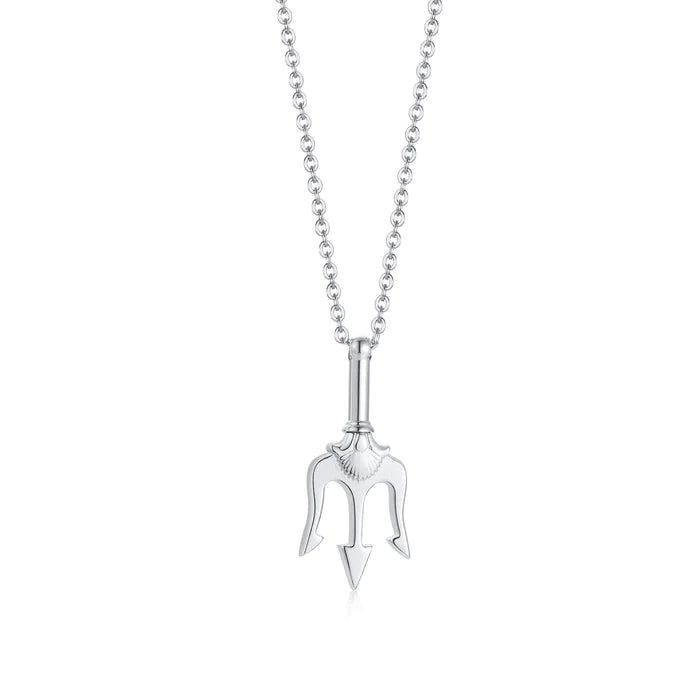 Colar Masculino Vondore Trident em Aço Prata