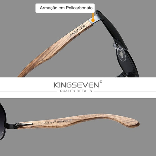 Óculos de Sol Kansas, Polarizado 400UV