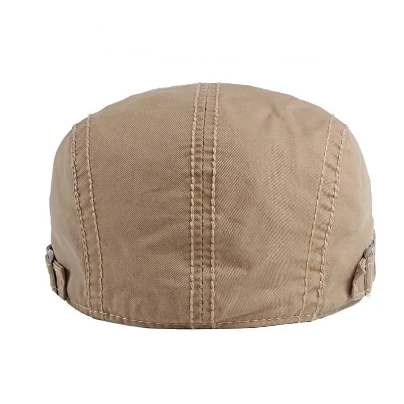 Boina Masculina em Algodão com Detalhe de Costura