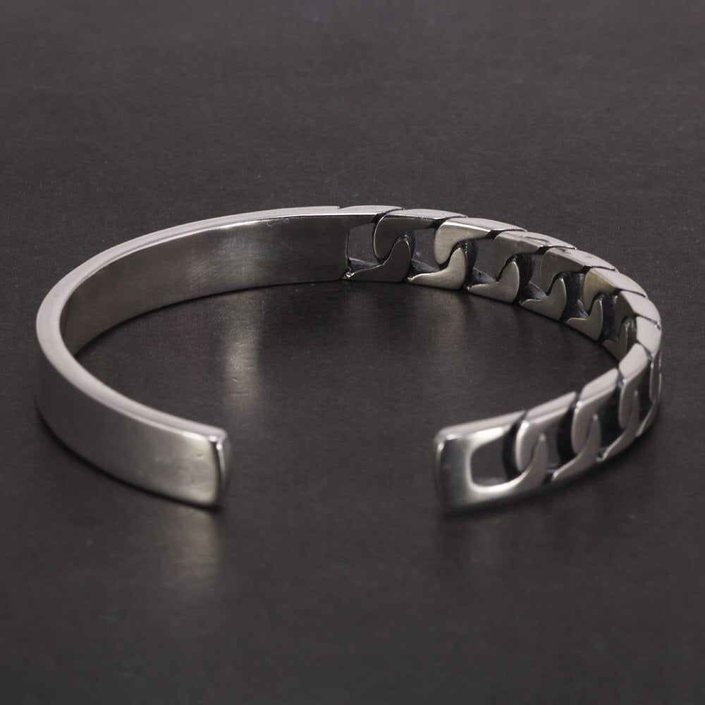 Bracelete Masculino Vondore LV03 em Prata 925