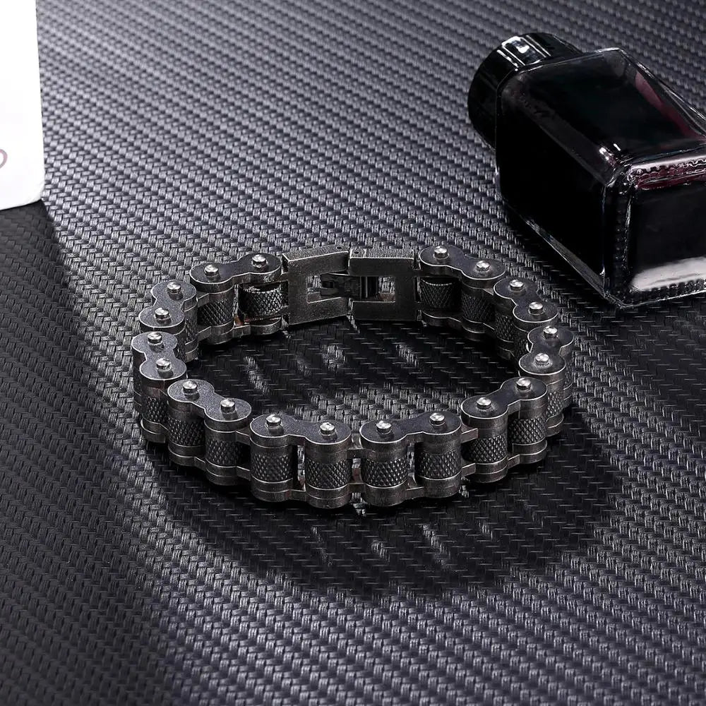 Pulseira em Metal Retro Biker