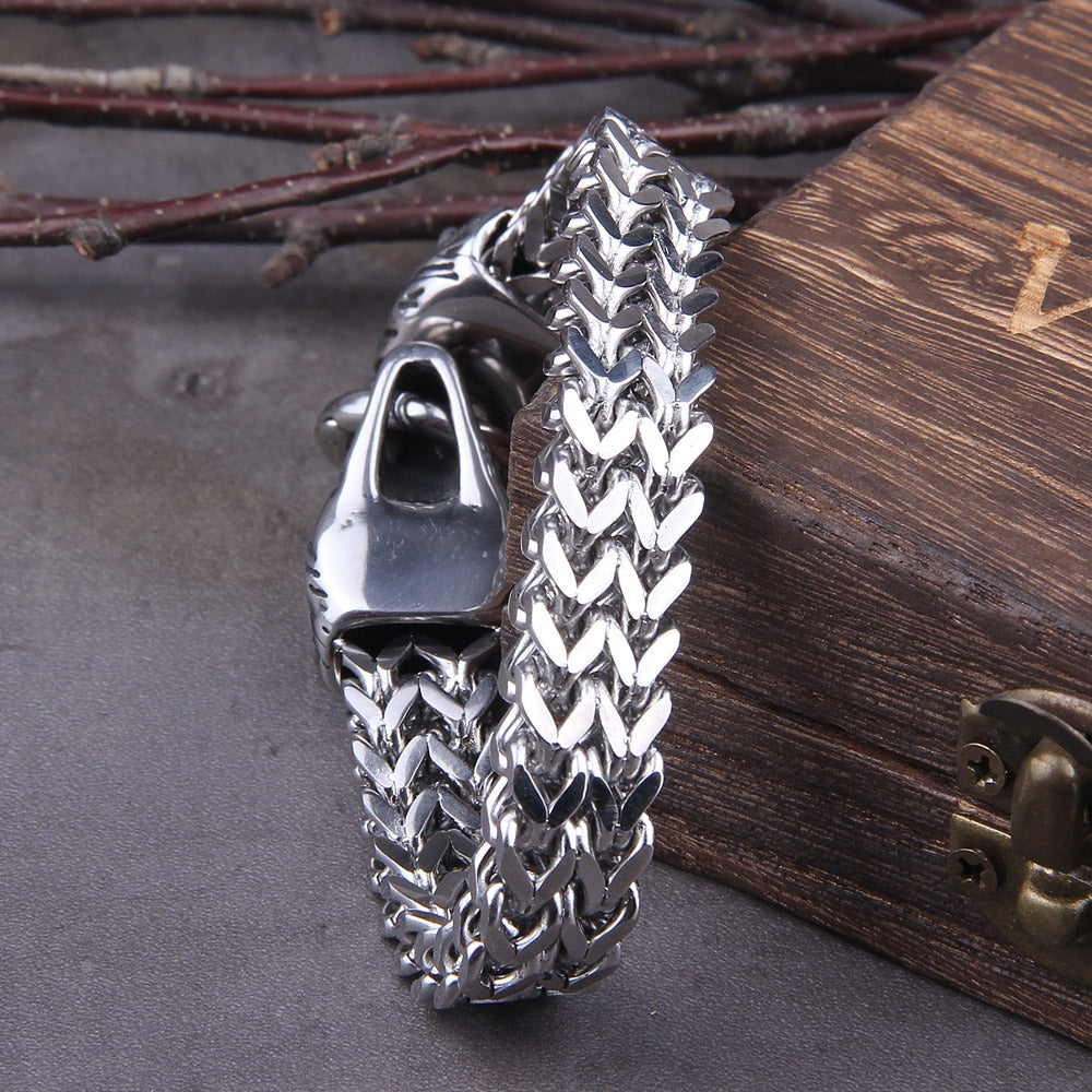 Pulseira Viking Lobos + Caixa Vikings
