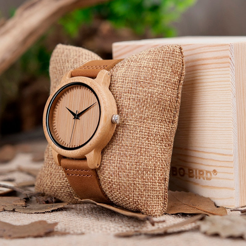 Relógio de Bambu Classic