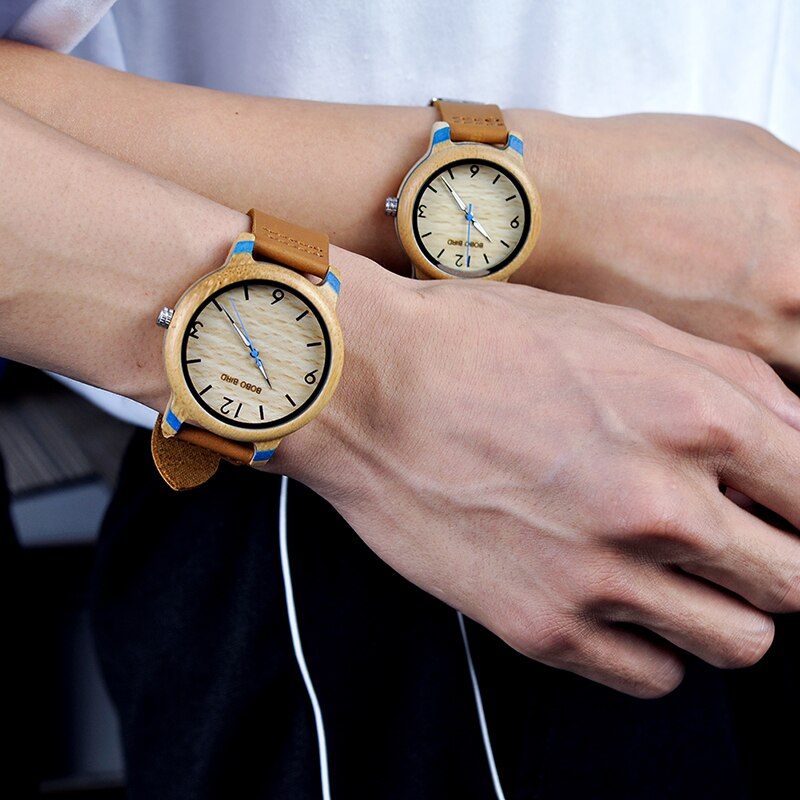 Relógio Bobo Bird Bambu