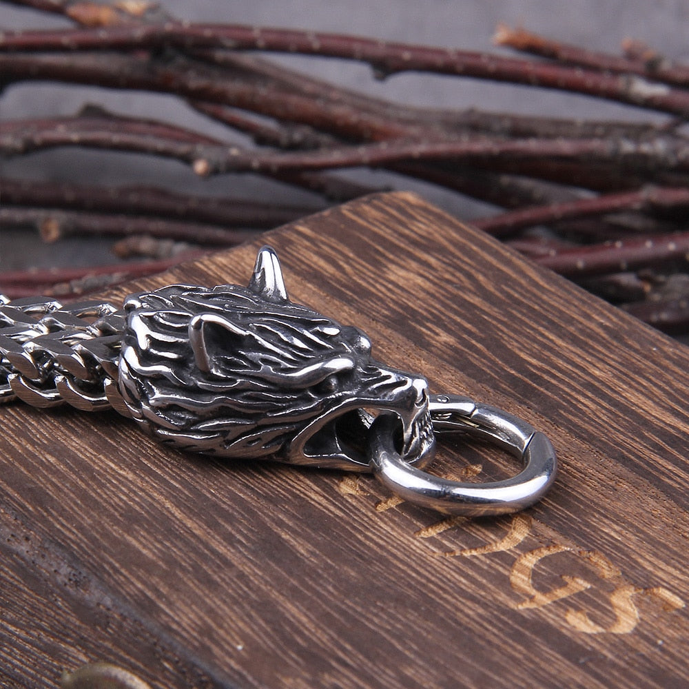 Pulseira Viking Lobos + Caixa Vikings