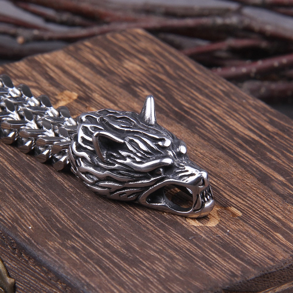 Pulseira Viking Lobos + Caixa Vikings