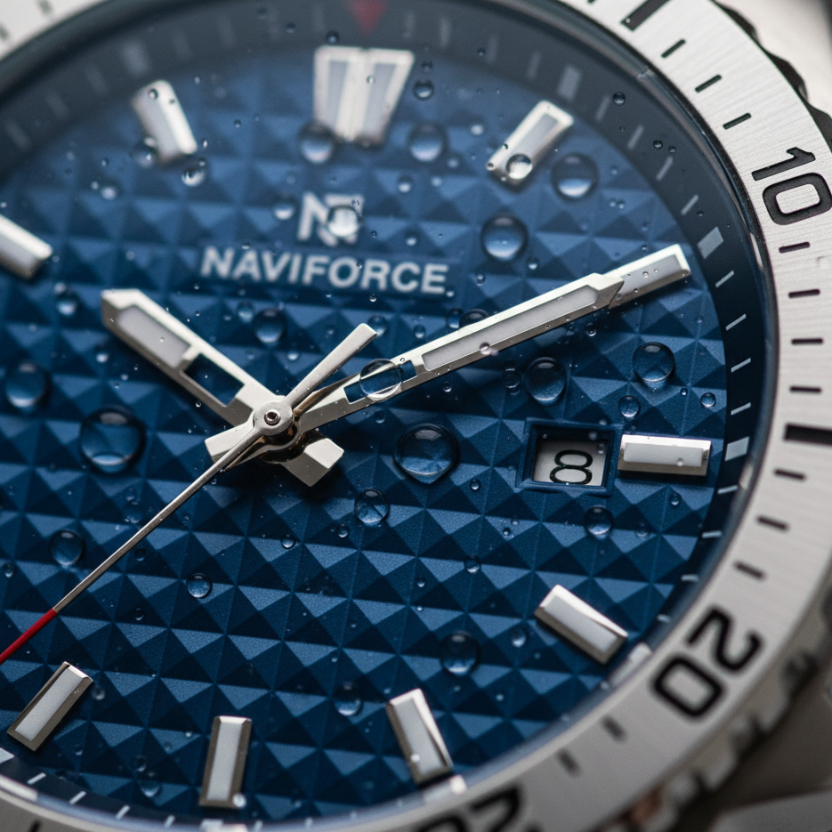 Relógio Ranger Off-Road - Couro Texturizado e Calendário