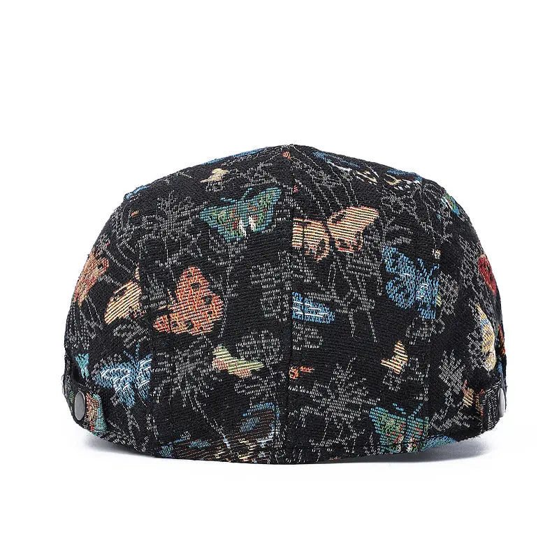 Boina em Algodão com Design Colorido