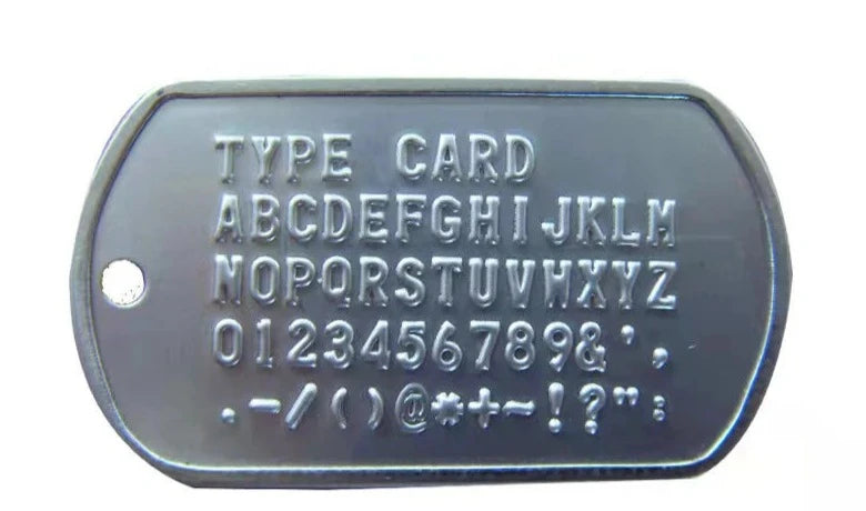 Colar Dog Tag Personalizado