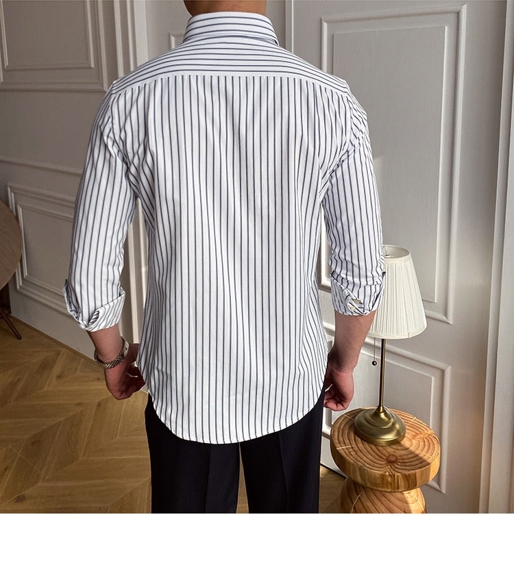 Camisa Social Masculina Vondore LV08