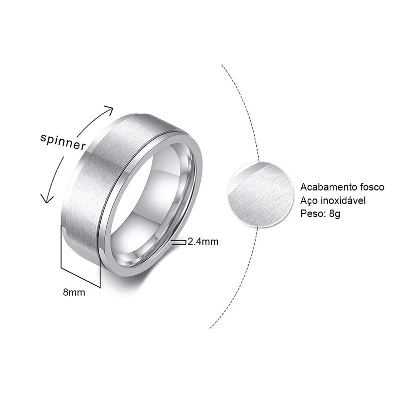 Anel Giratório - Liberador de Estresse