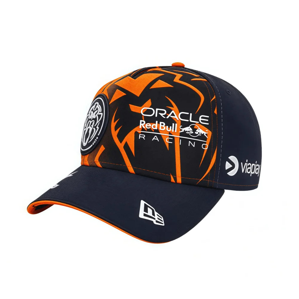 Boné Exclusivo Red Bull Verstappen F1 Edição Limitada