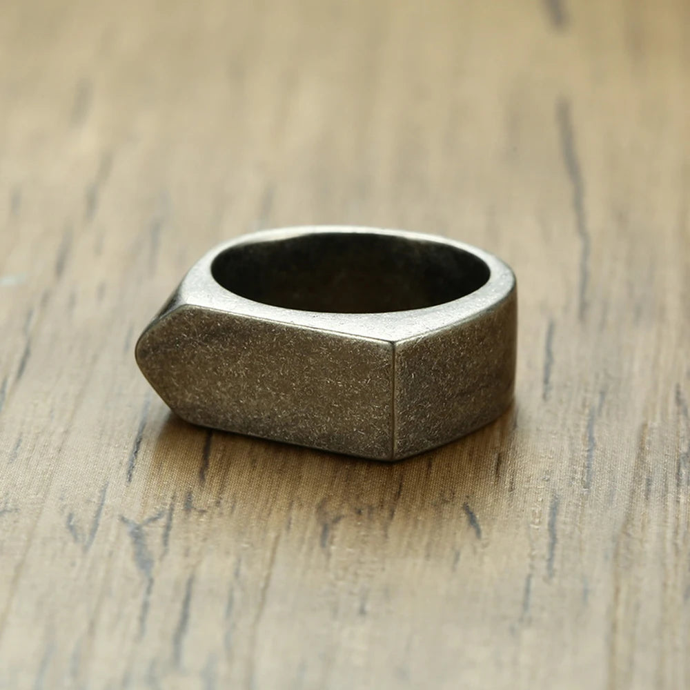 Anel Solid em Aço Inoxidável