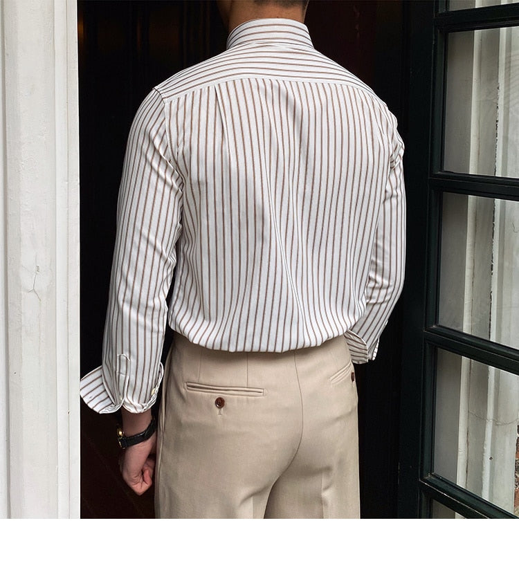 Camisa Social Masculina Vondore LV08