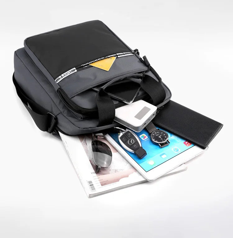 Bolsa Masculina Shoulder Bag Professional em Nylon - LV30