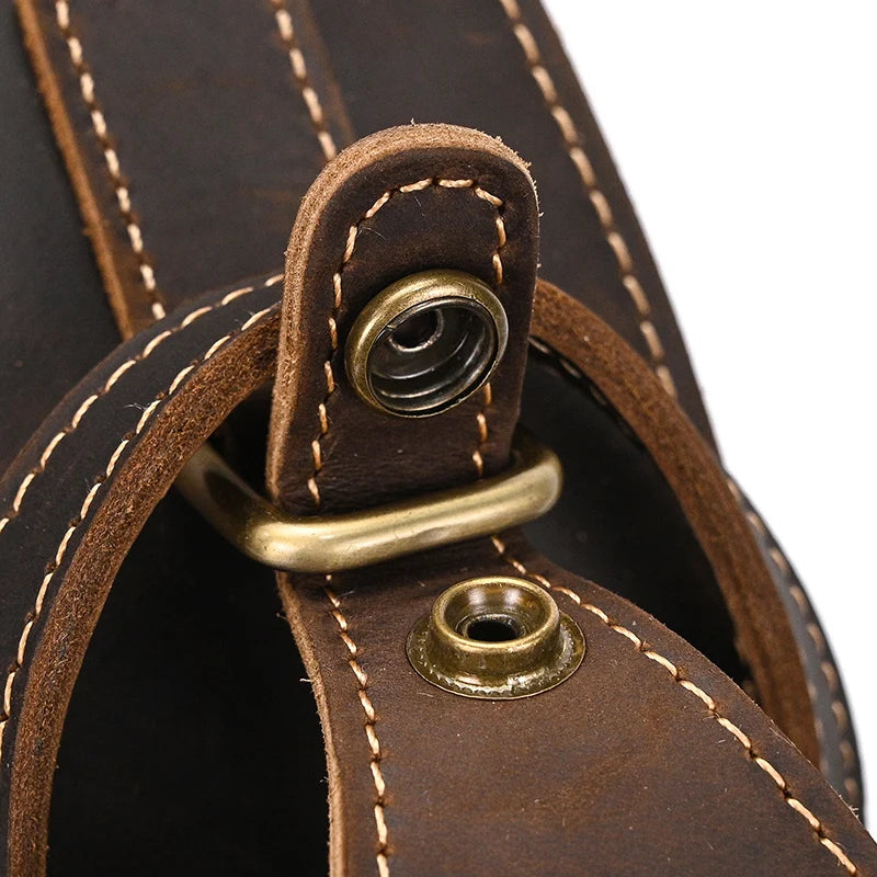 Bolsa Transversal Texas em Couro