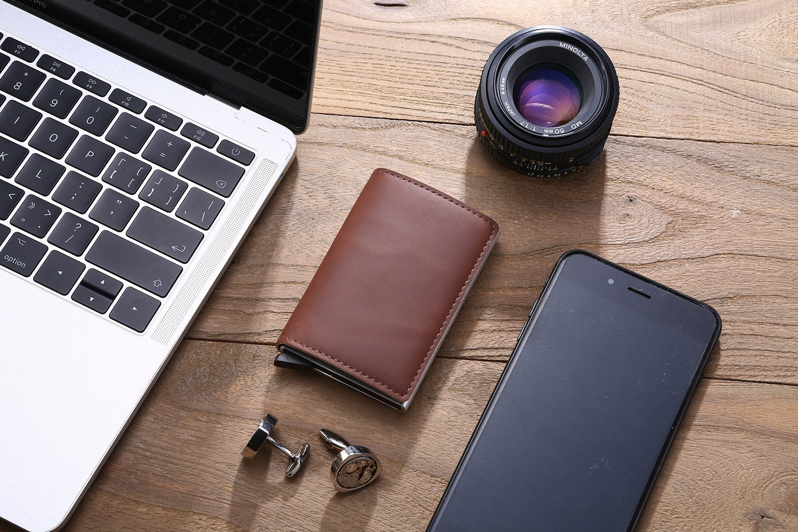 Carteira Masculina Anti-Furto RFID - A Mais Segura do Mundo