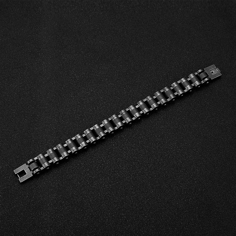 Pulseira em Metal Retro Biker