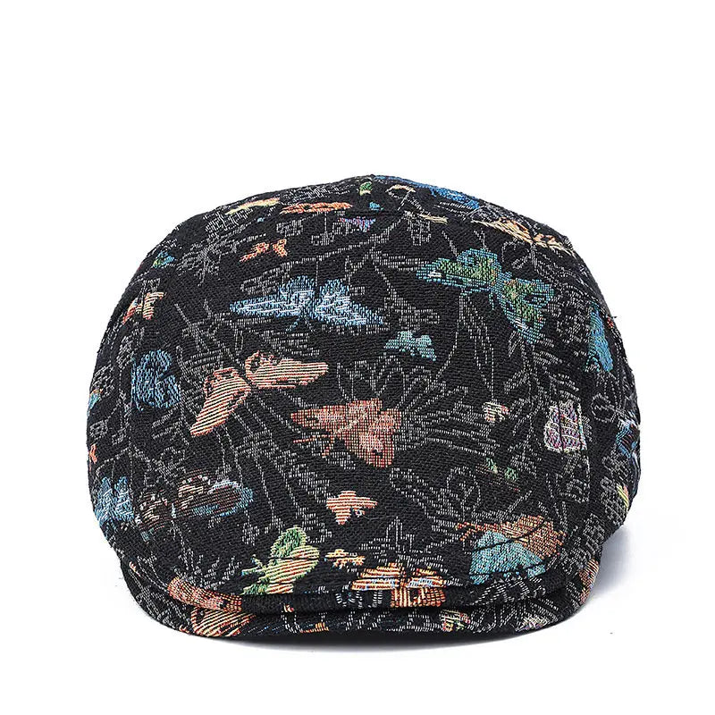 Boina em Algodão com Design Colorido