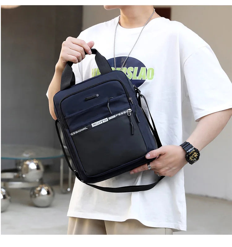 Bolsa Masculina Shoulder Bag Professional em Nylon - LV30