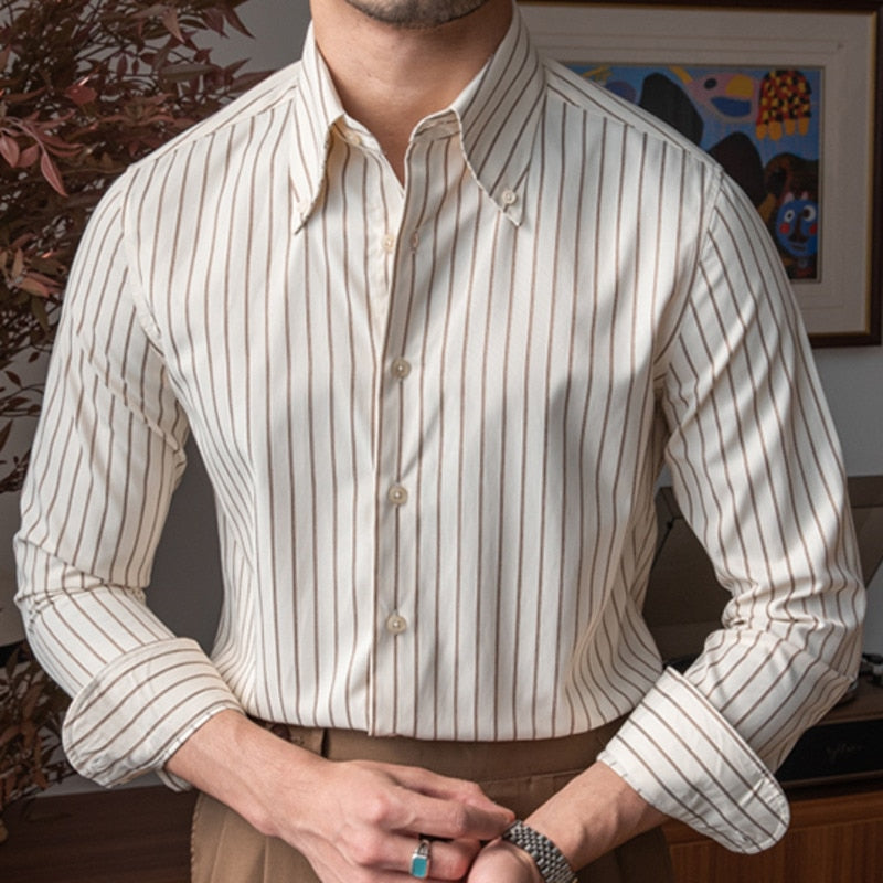 Camisa Social Masculina Vondore LV15