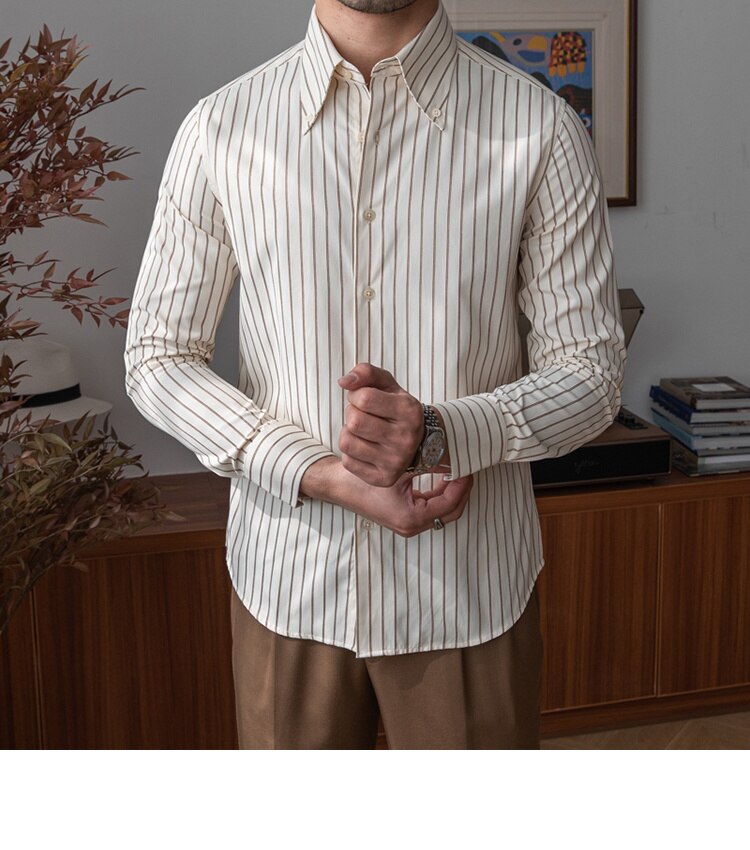 Camisa Social Masculina Vondore LV15