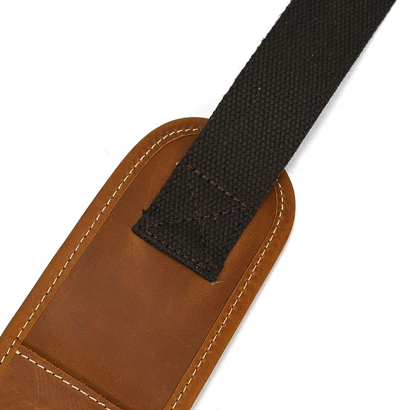 Bolsa Transversal Explorer em Couro