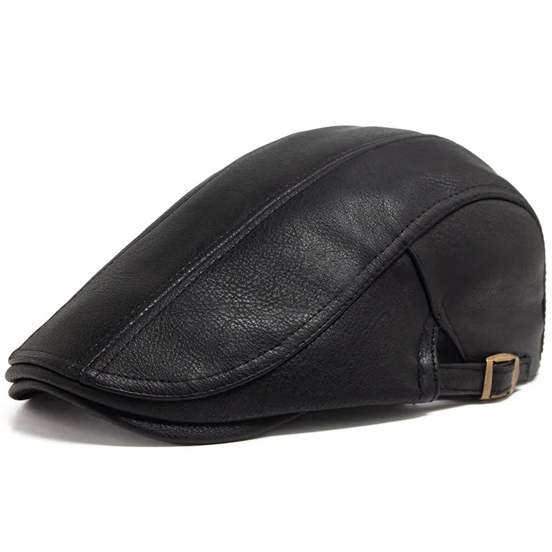 Boina Masculina em Couro - ClassicCap