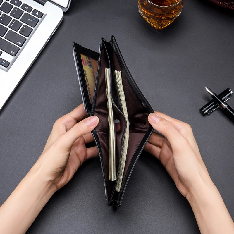 Carteira de Couro Masculina - BULLCAPTAIN