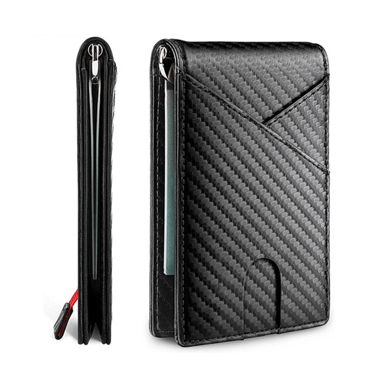 Carteira Masculina Fibra de Carbono Vondore