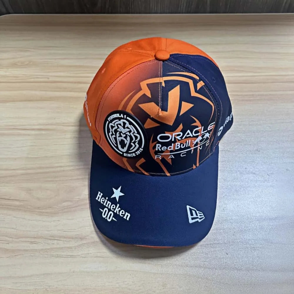 Boné Exclusivo Red Bull Verstappen F1 Edição Limitada