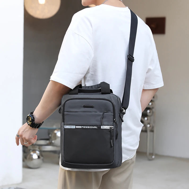 Bolsa Masculina Shoulder Bag Professional em Nylon - LV30