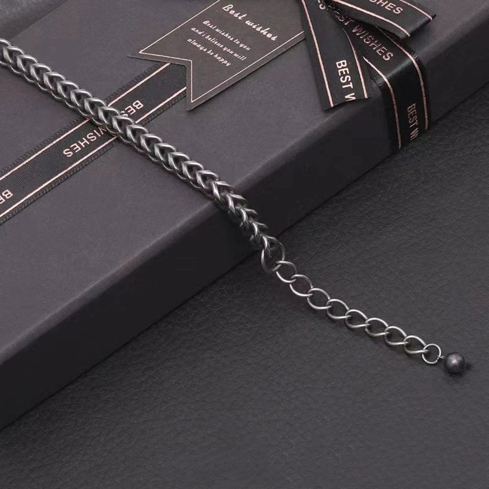 Pulseira Midgard em Aço Inoxidável + Caixa BRINDE