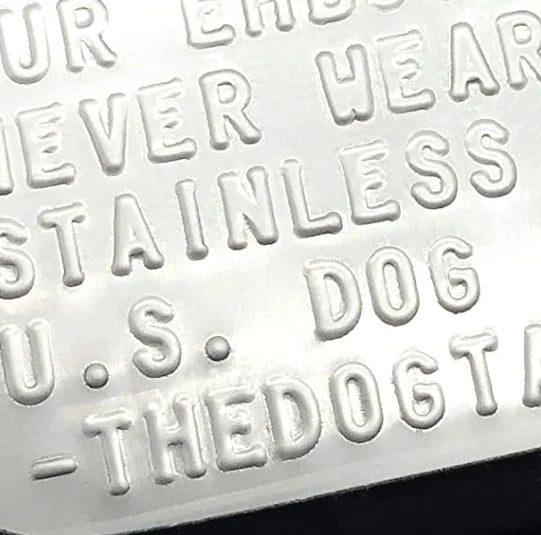 Colar Dog Tag Personalizado