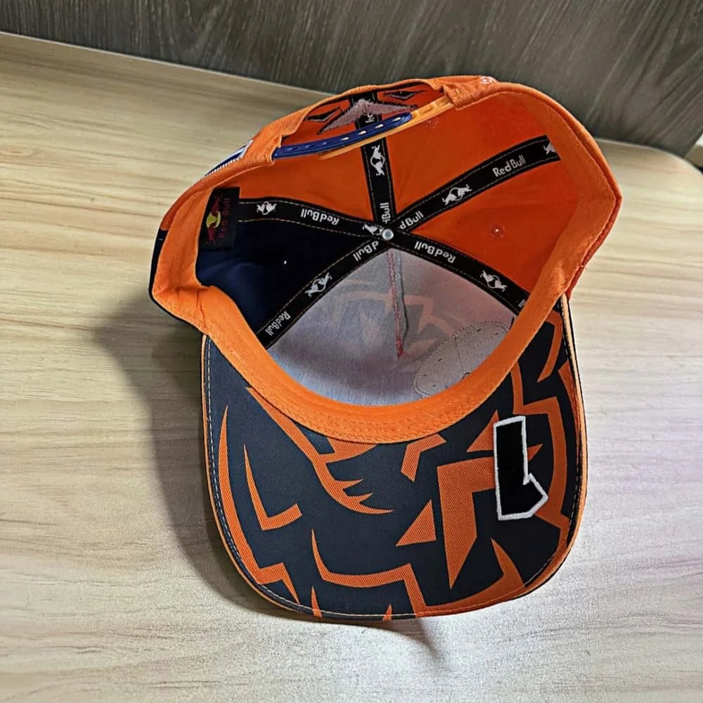 Boné Exclusivo Red Bull Verstappen F1 Edição Limitada
