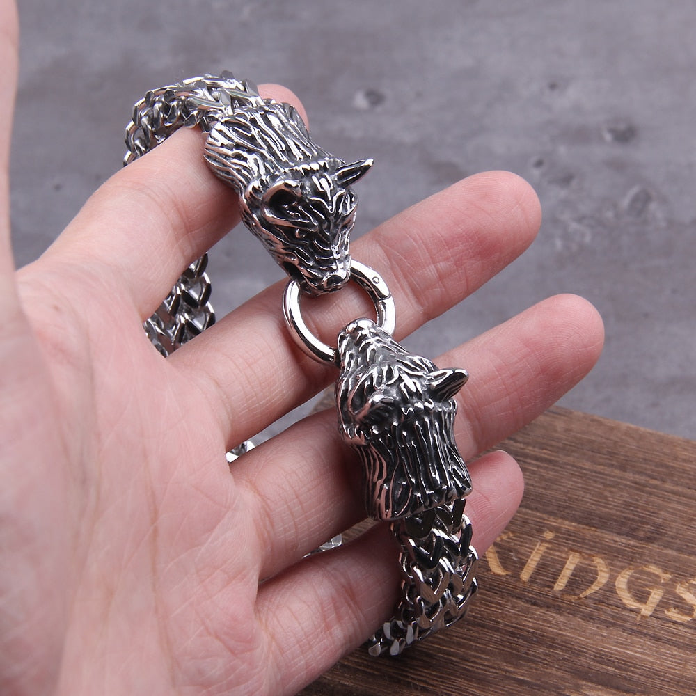Pulseira Viking Lobos + Caixa Vikings