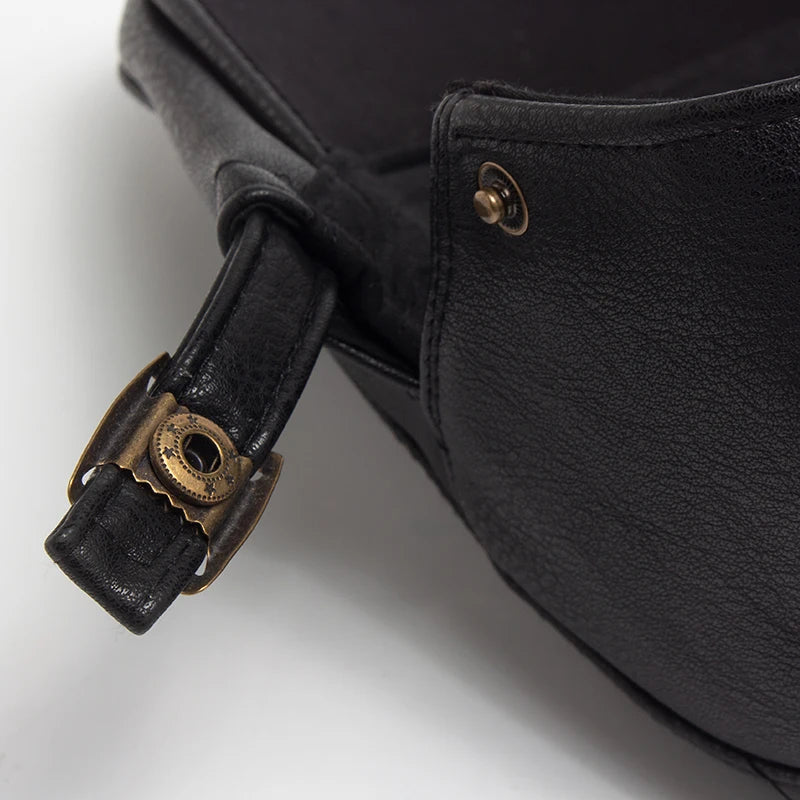 Boina Masculina em Couro - ClassicCap