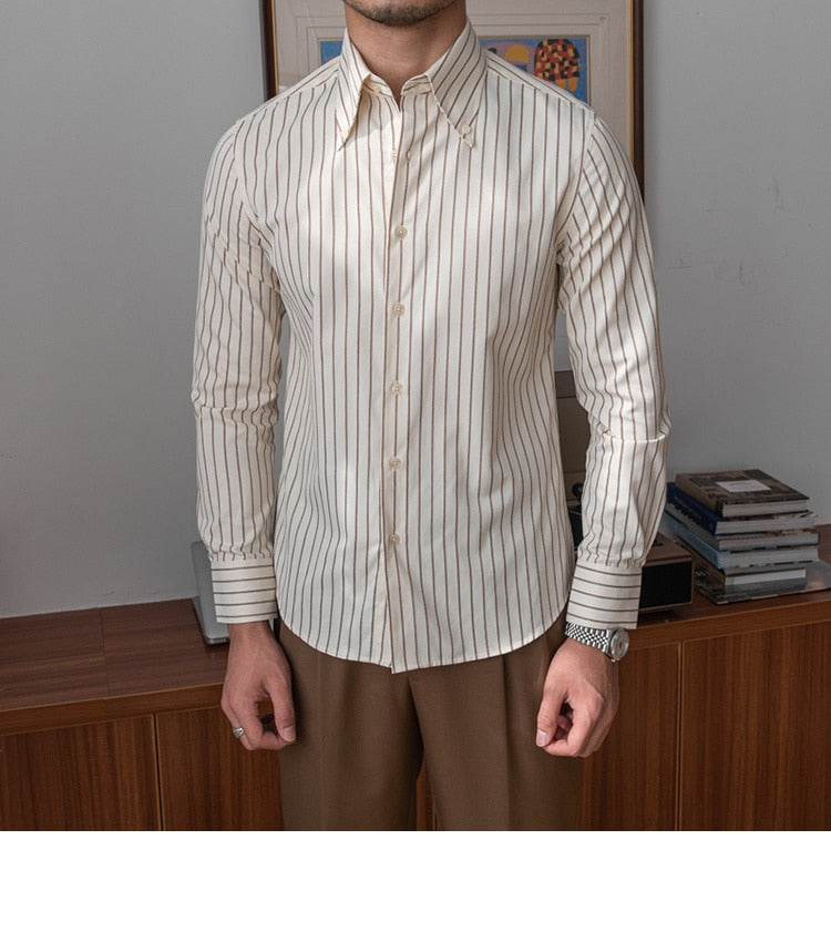 Camisa Social Masculina Vondore LV15