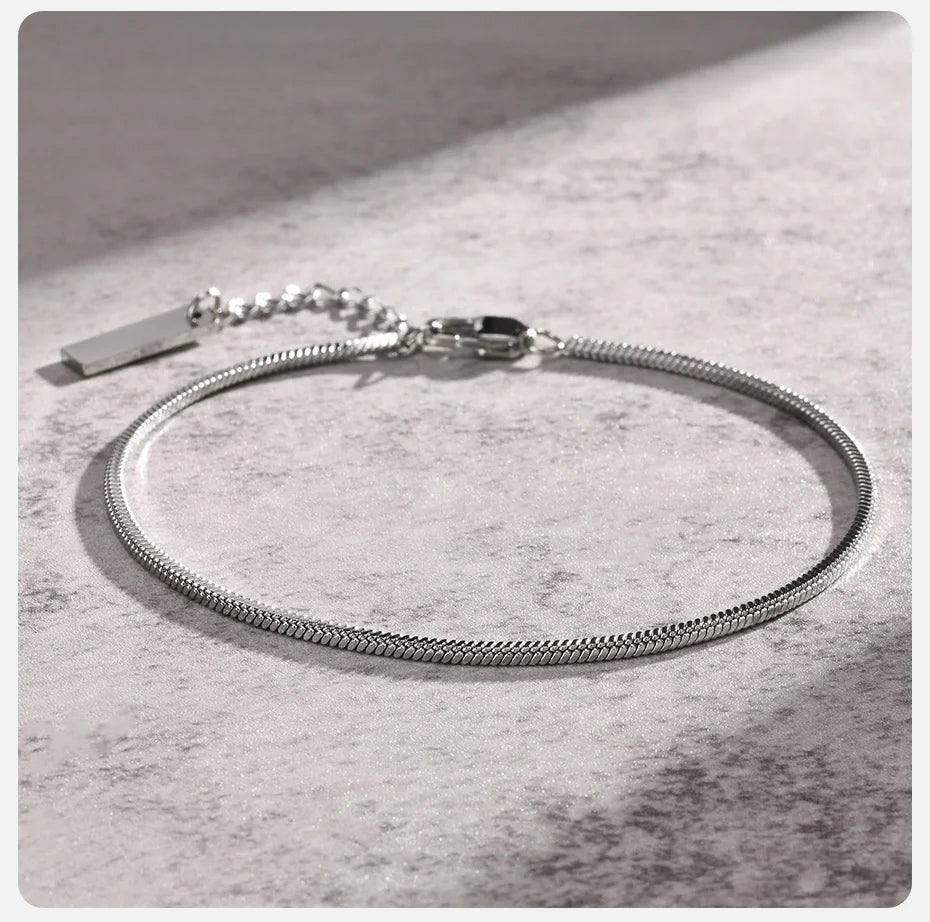 Pulseira Slim em Aço Inoxidável