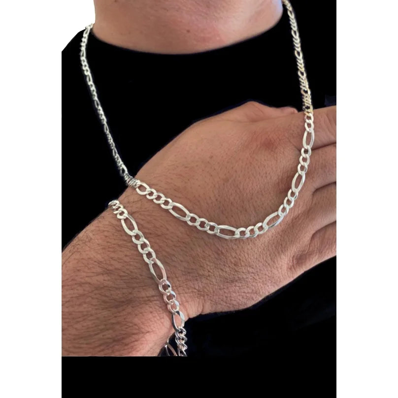 Kit Corrente e Pulseira Masculina - LIMITADO