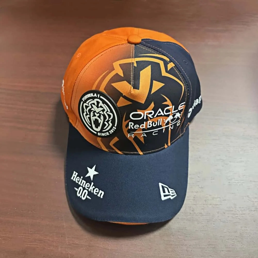 Boné Exclusivo Red Bull Verstappen F1 Edição Limitada