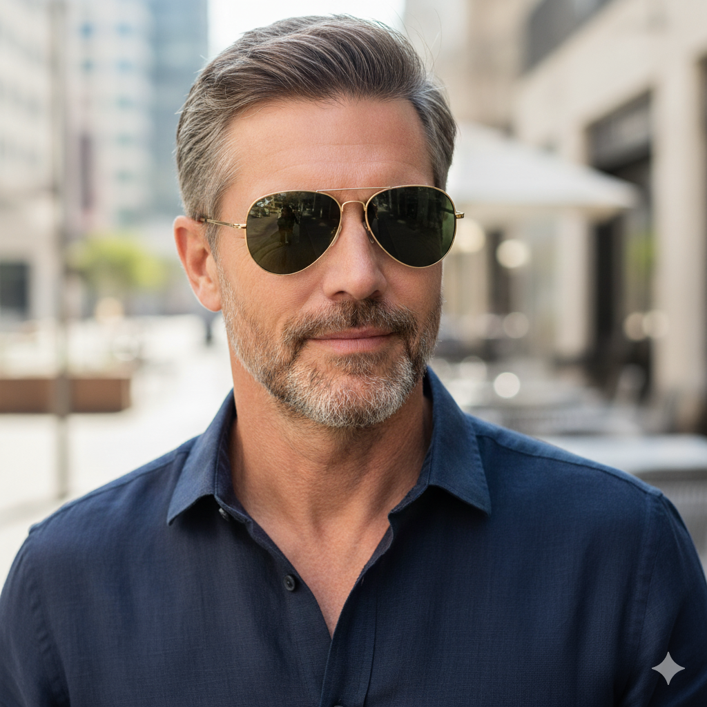 Óculos de Sol Piloto - UV400 Polarizado