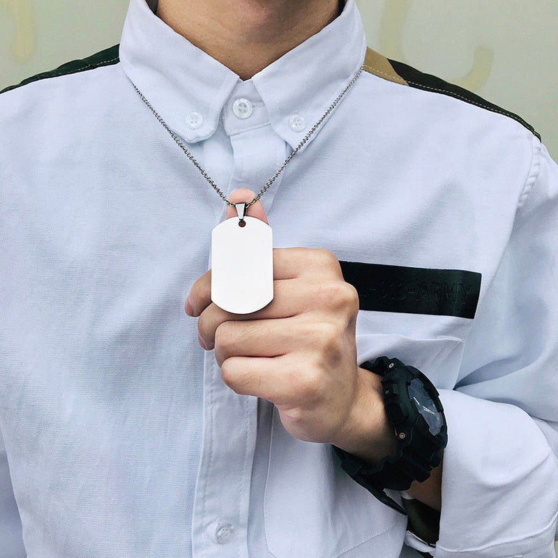 Colar Dog Tag
