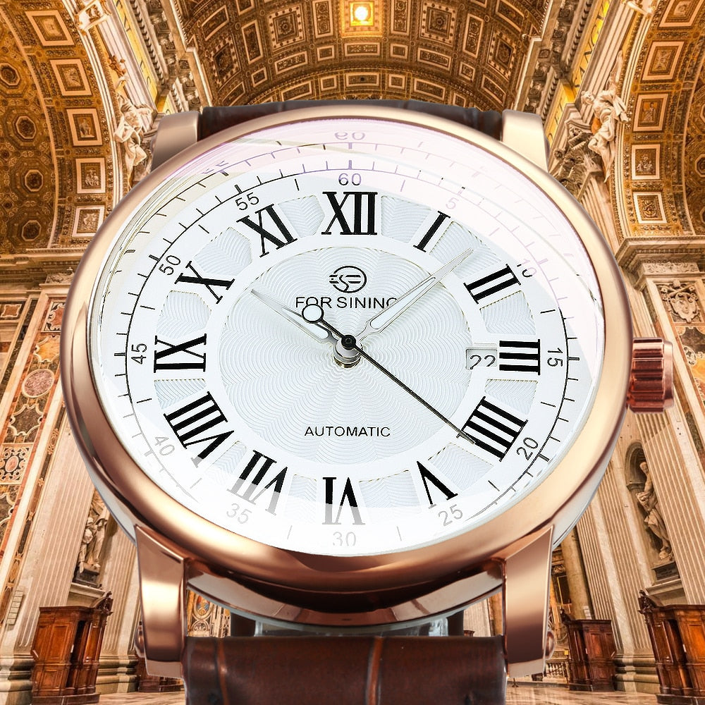 Relógio Clássico de Luxo - Classic Leather