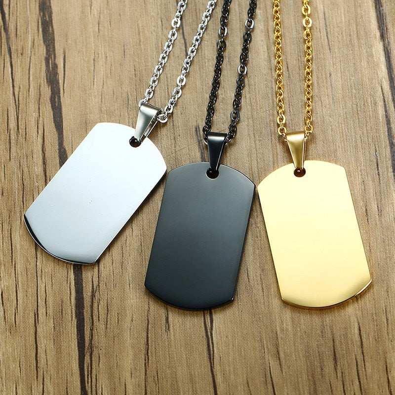 Colar Dog Tag