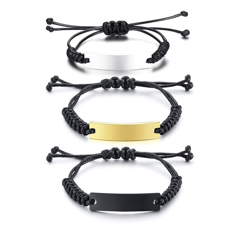 Pulseira Trançada Ajustável