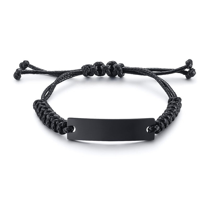 Pulseira Trançada Ajustável