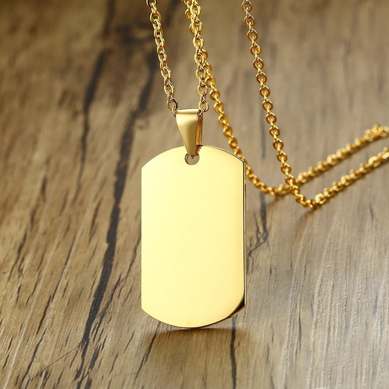 Colar Dog Tag