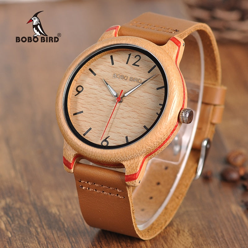 Relógio Bobo Bird Bambu